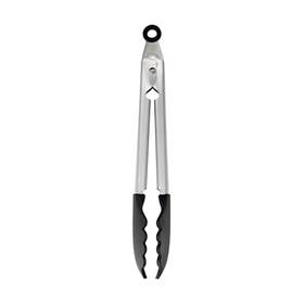 Kitchenaid Ko093ohoba Silicone Tipped Stainless Steel Tongs Black 9 Inches