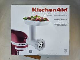 Kp120138 Kitchenaid Kitchen Aid Food Grinder Attachment - White