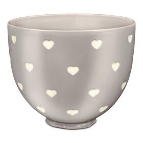 Ksm2cb5ch Kitchenaid 5-quart Layered Hearts Ceramic Bowl For 5 Quarts