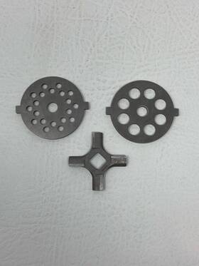 W10408733wpw10408733 Kitchenaid Stand Mixer Food Grinder Plates Blade Knife Replacement Parts Fga-2