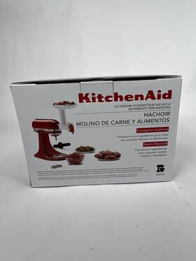 W11337707 Kitchenaid New Kitchen Aid Food Grinder Attachment - White Ksmfga Stand Mixer