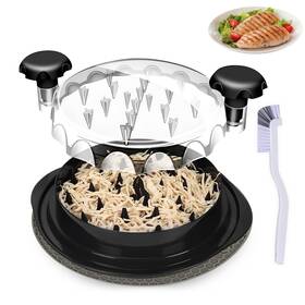 Kitchenvelly 860012460120 Chicken Shredder Large Meat For Effortless Shredding Manual