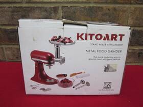 Kitoart 445044672678 Food Grinder Attachment For Kitchenaid Stand Mixers Meat Nib