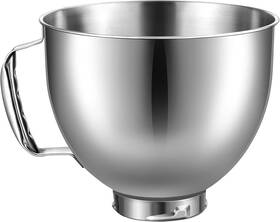 5qt-ssb Kitoart Stainless Steel Mixer Bowl For Kitchenaid Ka 5 Quart Tilt-head Silver