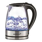 Kt1900bk Brentwood Cup Capacity Tempered Glass Tea Kettles Black 812330020500