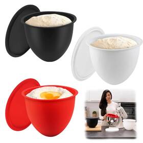 Kunal 793141400517 3 Pcs Mixer Silicone Liners For Kitchen Bowl Applies To Black