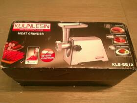 Kuunlesin Kls-6612 Electric Meat Grinder 350w-2800w Silver X.5