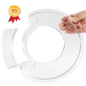 Lawenme 611834325797 Pouring Shield For 5.5-7 Quart Bowl-lift Mixer Clear