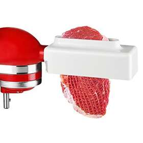 Lawenme 749666781983 Meat Tenderizer Attachment For Kitchenaid Stand Mixer White