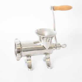 Ld0101 Lehmans Clamp-down Meat Grinder #12 Manual Stainless Steel