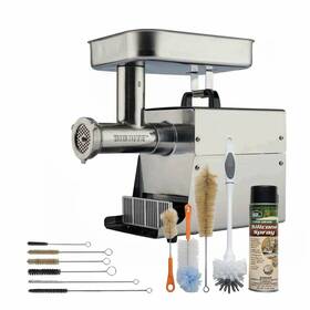 21560 Lem Big Bite Meat Grinder #8 And 11 Piece Cleaning Kit