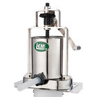 Lem 607 15 Lb Stainless Steel Vertical Sausage Stuffer 734494006070