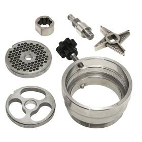 Lem 734494017243 Products #12 Dualgrind Adapter Stainless Steel Meat Grinder Attachment