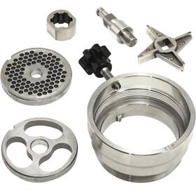 Lem 734494117233 Products 8 Dualgrind Adapter Stainless Steel Meat Grinder Attachment