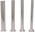 Lieb Home 4pcs Stainless Steel Sausage Stuffer Filling Tubes Funnels Nozzles