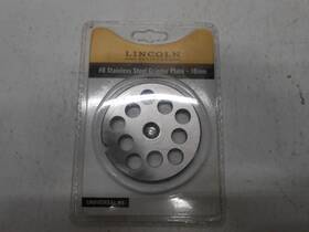 Lincoln Outfitters 689139388014 New #8 Stainless Steel Grinder Plate 10mm