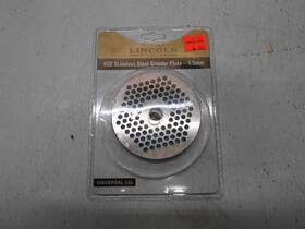 Lincoln Outfitters 689139388052 #22 Stainless Steel Grinder Plate 4.5mm