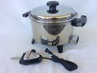Lt005ocu Lifetime West Bend Cookware Qt Electric Cooker Kettle Pot Excellent