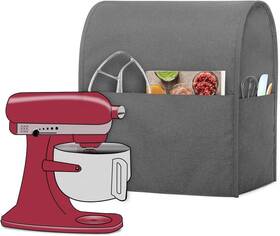 Calx06601 Luxja Dust Cover Compatible With 6-8 Quart Stand Fits For Gray