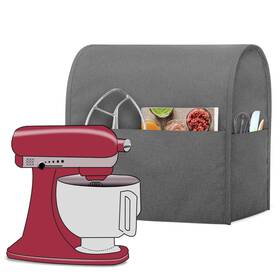 Calx07201 Luxja Dust Cover Compatible With Fits For 4.5-quart And 5-quart Gray