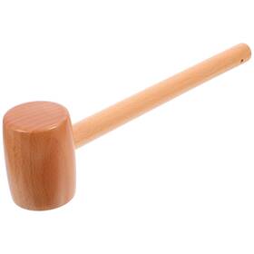 669py4j042j203s11h6 Luxshiny Mini Wooden Hammer Wood Meat Mallet Tenderizer Pounder For Kitchen