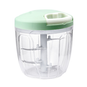 Kks02 Manual Garlic Grinder Chopper Meat Cutter Hand Pull Chop Food P