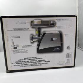 Aa141332 Masterbuilt Meat Grinder And Sausage Stuffer 575 Watt Stainless Steel For Home Sportsman Elite