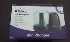 Mc-67bl Rival Mini Food Chopper Processor Cup Pulse Control Stainless Steel