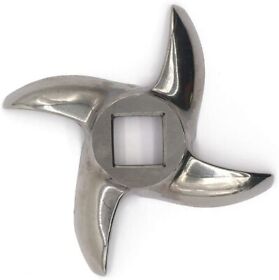Fcarwjah-000 Meat Grinder Blade Stainless Steel Knife Cutter Replacement For Grinders 12 Mm
