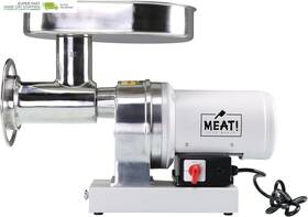 1117074 Meat Your Maker. Grinder With 3 Stuffing Tubes 2 Stainless Steel Grinding Plates And A Sta