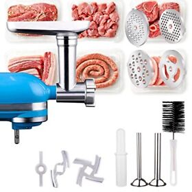 Metal Meat Grinder Attachment For Kitchen Aid Stand Mixer Including Meat Grinde