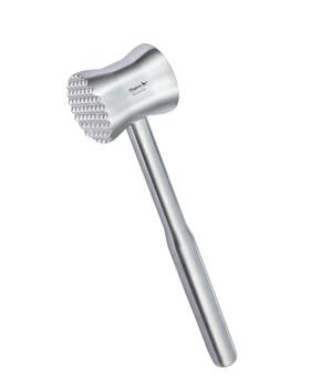 Mnhk019 Meykers Stainless Steel Meat Tenderizer Mallet Hammer Kitchen Tool For Steak Chicken