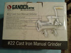 Mg-202022 Gander Mountain Manual Meat Grinder Model Lightly Used 400100284421