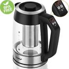Mk-17g01b-e5 Comfee Temperature Control Glass Electric Tea Kettle With 817986024940