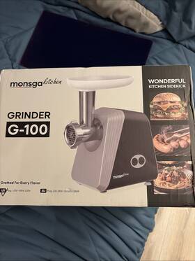 Monsga Kitchen G-100 Meat Grinder