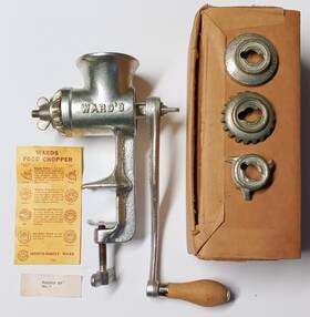 86-5100a Montgomery Wards Vtg Meat Grinder/food Chopper Without Riginal Box Usa