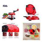Mp001 Manual Food Processor Baby Chopper Grinder Red Mixer 799460652965