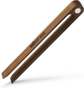 8541967764 Mr.art Wood Magnetic Walnut Wooden Toaster Tongs 8.7-inch Kitchen For Pack Of 1