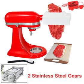 6098322 Mrotigril Meat Tenderizer Attachment For Kitchenaid Mixers Stainless Steel Easy To Clean