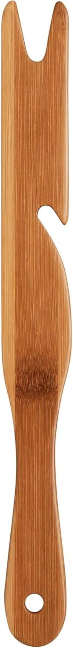 51004 Mrs. Andersons Baking Oven Rack Push Pull Stick 11 Inches Natural Bamboo
