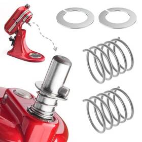 Mw-thdp-2 Mwedp 2 Pack Stainless Steel Spring And Washer For Kit-chenaid Stand Mixer