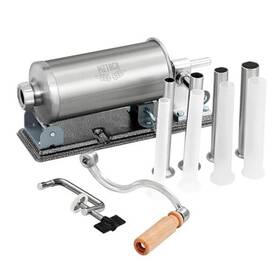 Mz-hor-2.5lbm Mztogr 768432443498 Sausage Stuffer 2.5lbs Stainless Steel Horizontal Maker