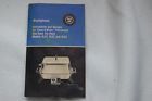 N-a Westinghouse Fry Pan Owners Manual Instruction Recipes