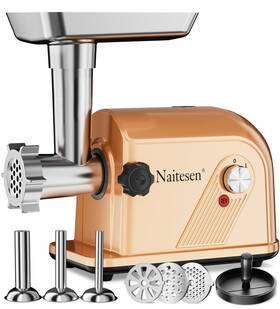 3000w Naitesen 761729093918 Electric Meat Grinder Sausage Maker Machine Food With 3 Stainle