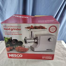 Fg-600 Nesco Electric Food Grinder Standard Silver