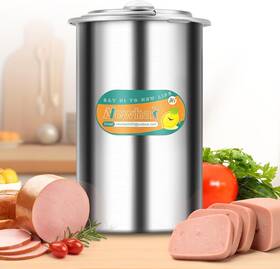 Wwx74 Newhai 304 Stainless Steel Meat Press Deli Maker Ham Tool Silver