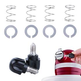 Ns-kss001-us Nispotdor 2pack Mixer Knob Thumb Screw Attachment And 4pack Stainless Steel M Black