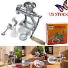 No.46 Unbranded Manual Sausage Meat Grinder Home Mincer Machine Tool Metal