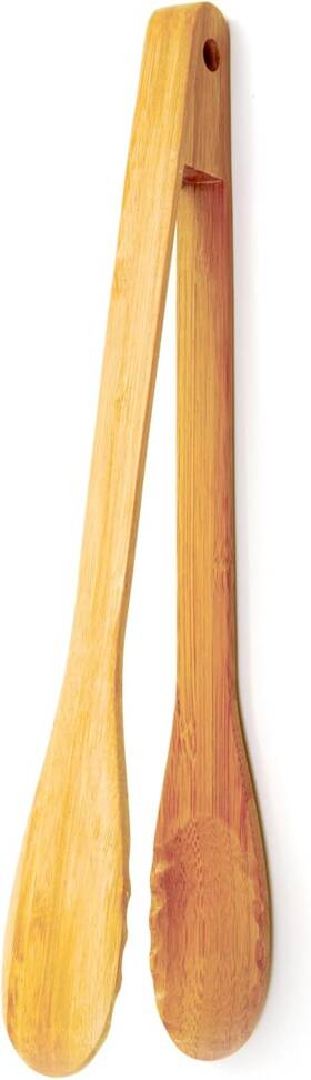 7646 Norpro Bamboo Tong 12 Inch 12-inch Natural