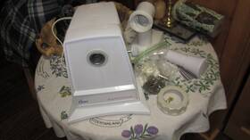 1279 Oster Electric Heavy Food Grinder All Part Works